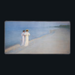 Kroyer - Soirée d'été sur Skagen Beach<br><div class="desc">Soirée d'été à Skagen Southern Beach avec Anna Ancher et Marie Kroyer - Peder Severin Kroyer,  1893</div>