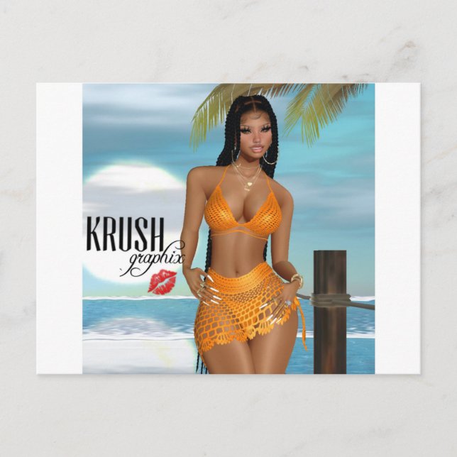 Krush Graphix par Ahsek Novel Carte postale 12 (Devant)