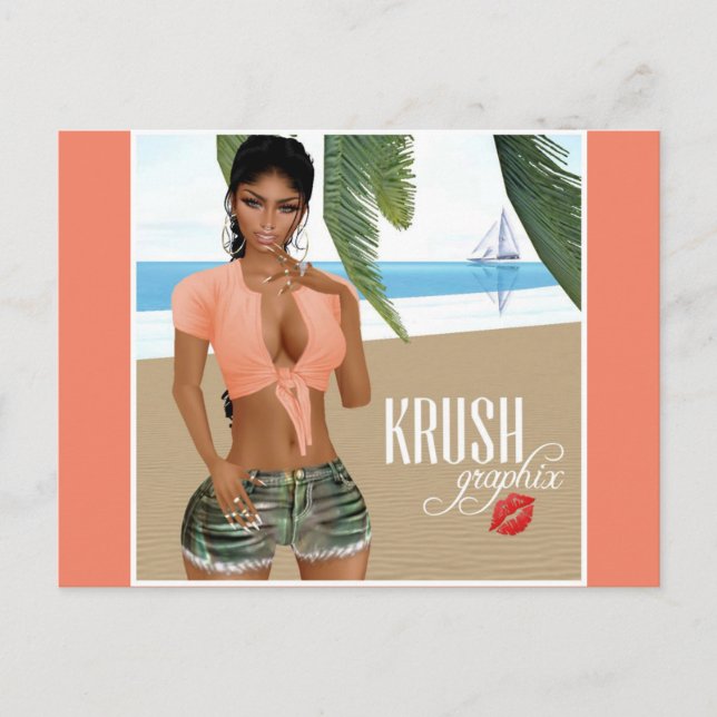 Krush Graphix par Ahsek Novel Carte postale 8 (Devant)