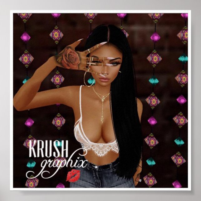 Krush Graphix par Ahsek Novel Poster 02 (Devant)