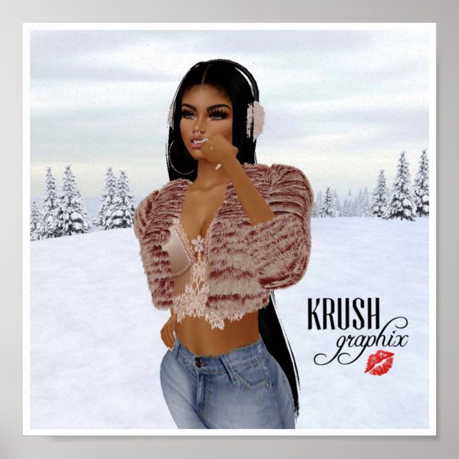 Krush Graphix par Ahsek Novel Poster du Jour de la (Devant)