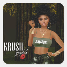 Krush Graphix par Ahsek Novel Stickers 41