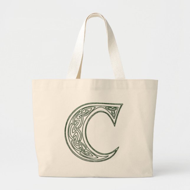KRW - C - Sac fourre-tout décoré d'un monogramme (Devant)