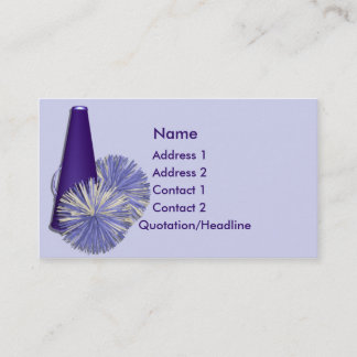 KRW Cheerleading le carte de visite fait sur