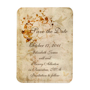 KRW Corinthians Love is : Save the Date Magnet