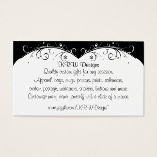 KRW Designs Carte de visite