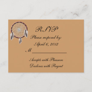 KRW Dreamcatcher Mariage amérindien RSVP