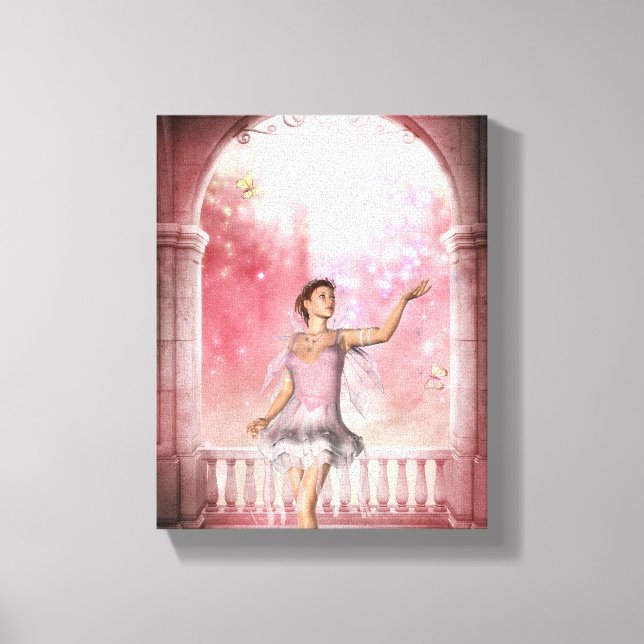 KRW Gloaming en toile d'Imaginaire rose (Recto)