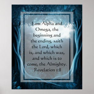 KRW I am the Alpha and the Omega Poster