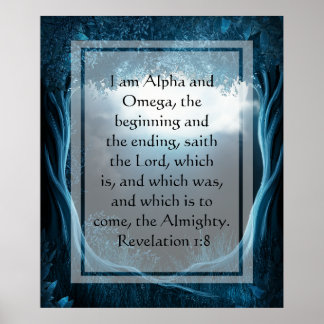KRW I am the Alpha and the Omega Poster