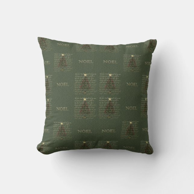 KRW le premier coussin de décor de Noël de Noel (Recto)