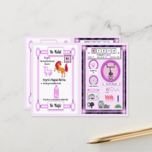 Krypto - Krypton Horn Carte de jeu Unicorn