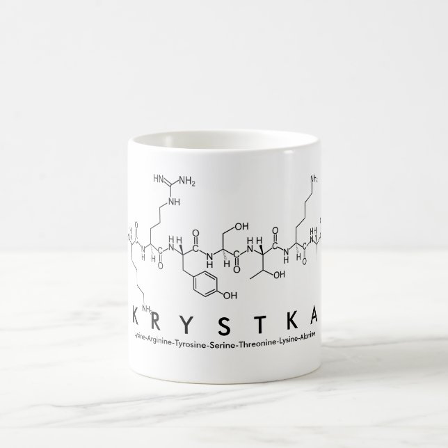 Krystka peptide nom mug (Centre)