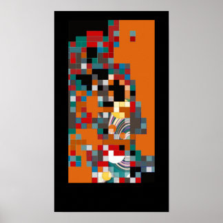 KUBEZ - Poster Abstrait