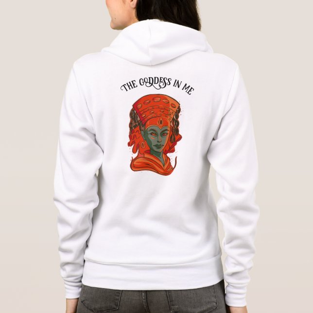 Kumari - La déesse en moi Sweat - shirt à capuche (Dos)