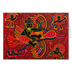 Kuna Indian Stork Apportant design bébé