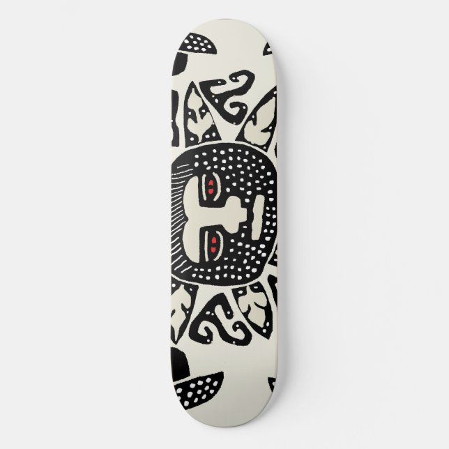 Kuna Indian Sun Universe Skateboard (Recto)