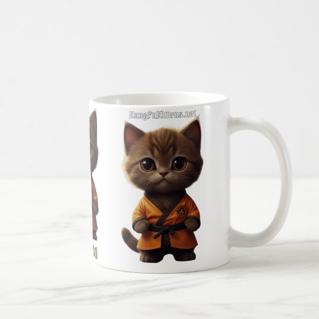 Kung Fu Kittens Mug (PanPoo) (Droite)