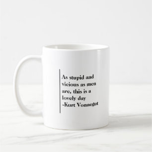 Kurt Vonnegut Cite Mug — Cat's Cradle