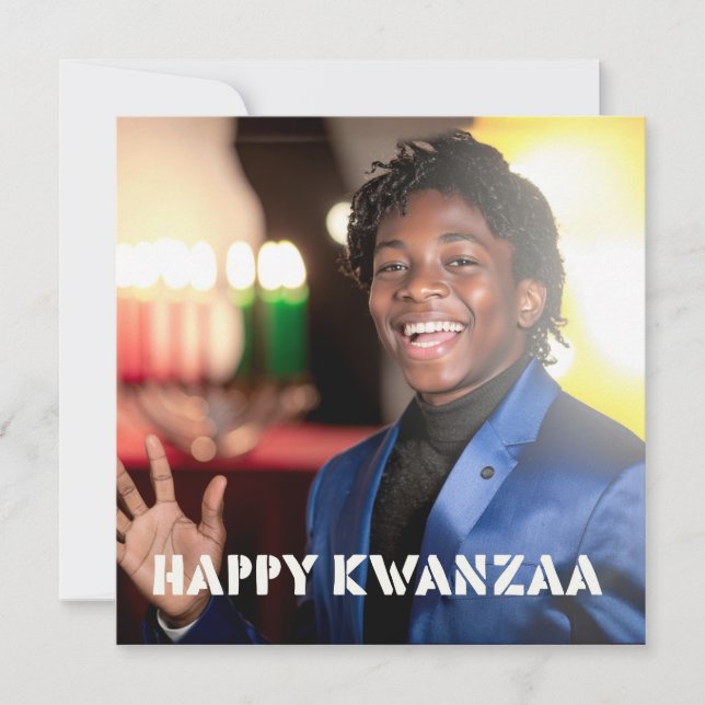 KWANZAA - HAPPY KWANZAA - (Devant)