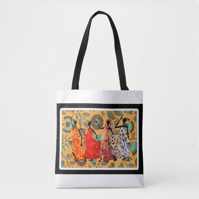 Kwanzaa • Sac fourre Afrocentrique dansant (Devant)