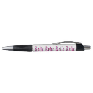 Kylie, Nom, Logo, Emmy, Stylo Ball Point.