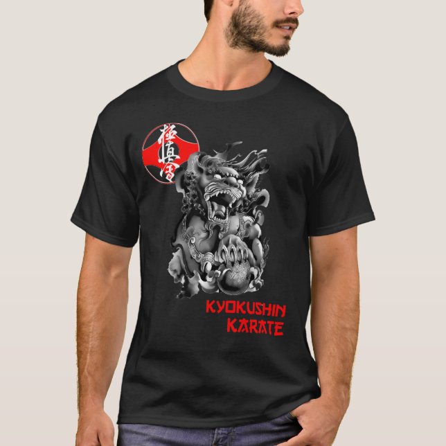 Kyokushin Karate Fighter Spirit - T-shirt BuDo (Devant)