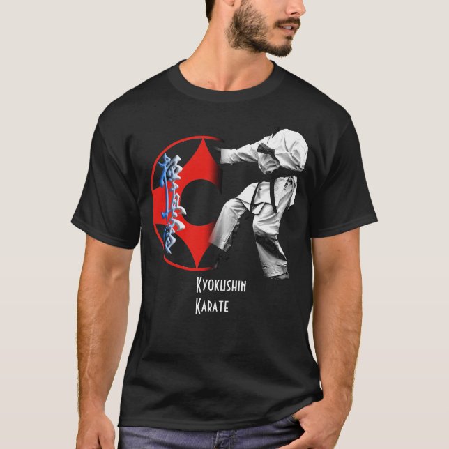 Kyokushin Karate Kumite Hajime - Karate T-Shirt (Devant)