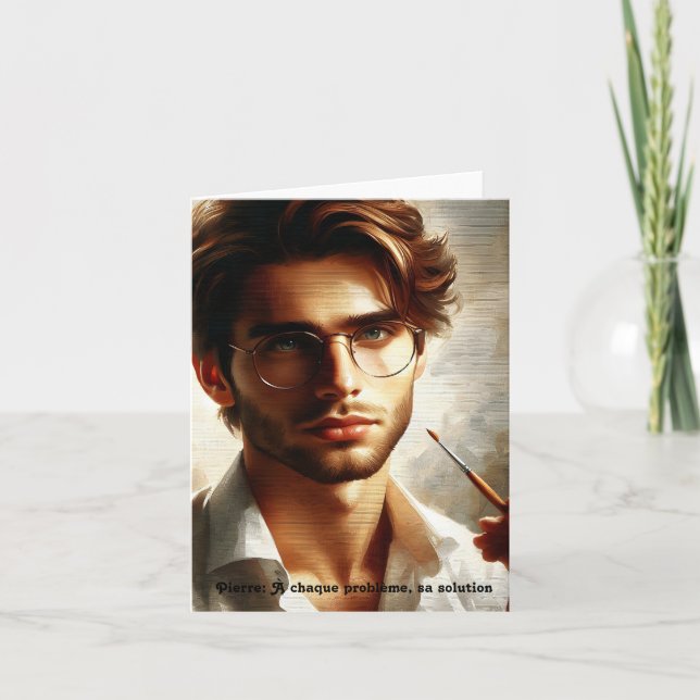 L’éclat d’un regard, carte pour tous (Devant)