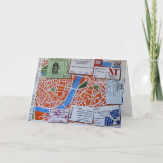 "L" est pour la carte de voeux de Londres