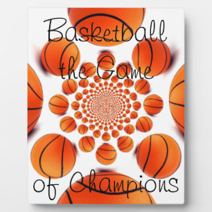 l Love Basketball le Jeu des Champions Plaque