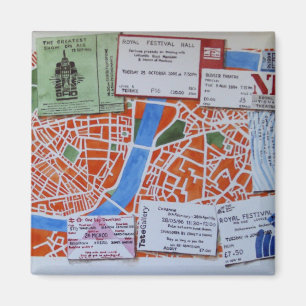 L pour aimant Londres