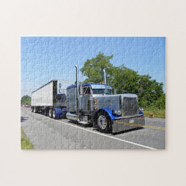 L. Puzzle de Peterbilt 379 de tisserand (Horizontal)