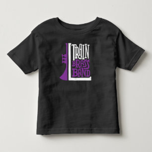 L Train Brass Band Logo - Tshirt noir Toddler