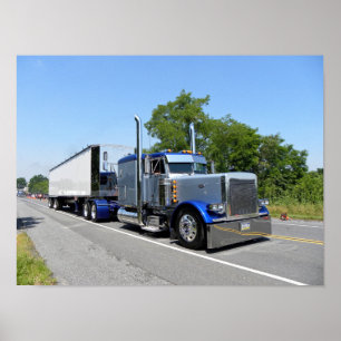 L. Weaver Peterbilt 379 Poster