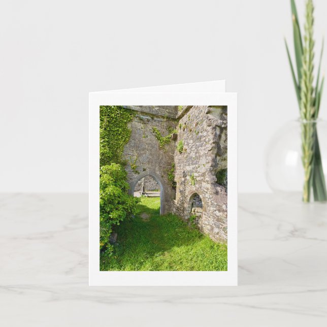 La Abbaye - Carte de voeux Irlande (Devant)