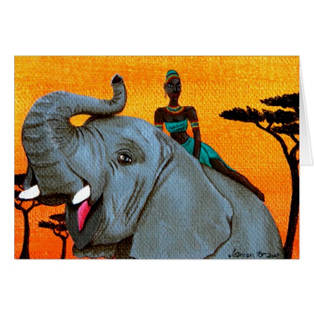 La "Afrique ! " (Devant horizontal)