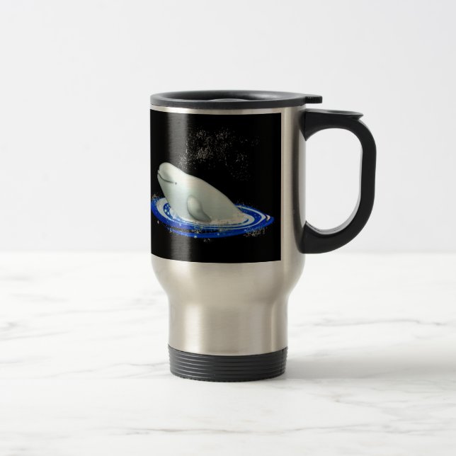 La baleine de beluga vont tasse (Droit)