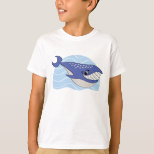 La baleine de sourire badine le T-shirt