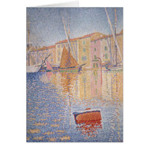 La balise rouge, saint Tropez, 1895
