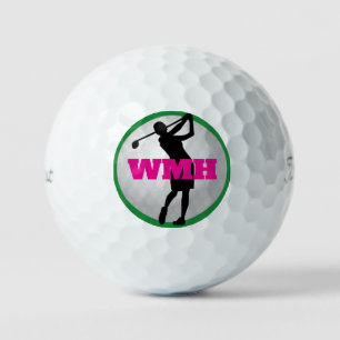 La balle de golf de Monogram pour les femmes