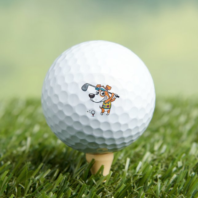 La balle de golf pour chien parfaite Pro (T-shirt Insitu)