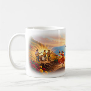 La Bamba Mug Rythme Néo-Cityscape Rêve