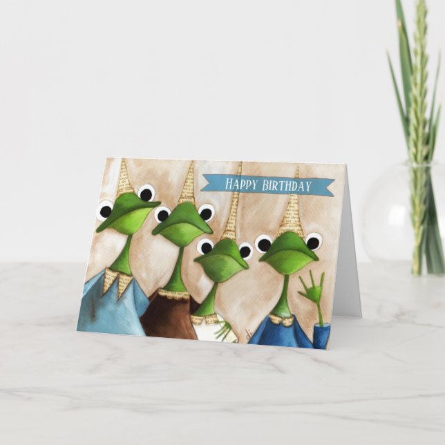 La Bande - Carte d'anniversaire (Devant)