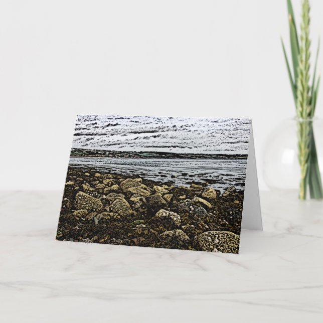 La bande dessinée bascule la carte de voeux (Devant)