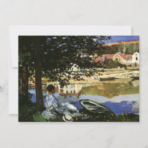La Banque de la Seine, Bennecourt de Claude Monet