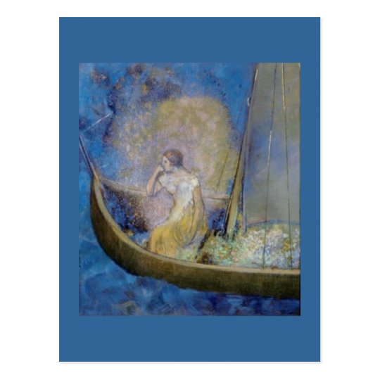 La barque Carte postale