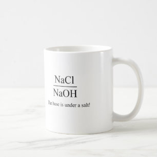 La base est sous un sel - tasse de chimie