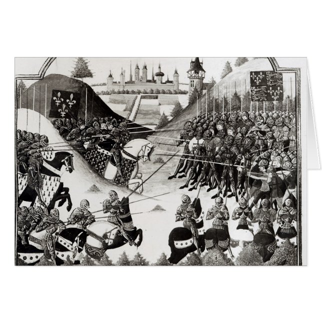 La bataille de Formigny (Devant horizontal)