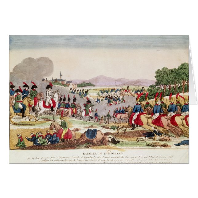 La bataille de Friedland, le 14 juin 1807 2 (Devant horizontal)